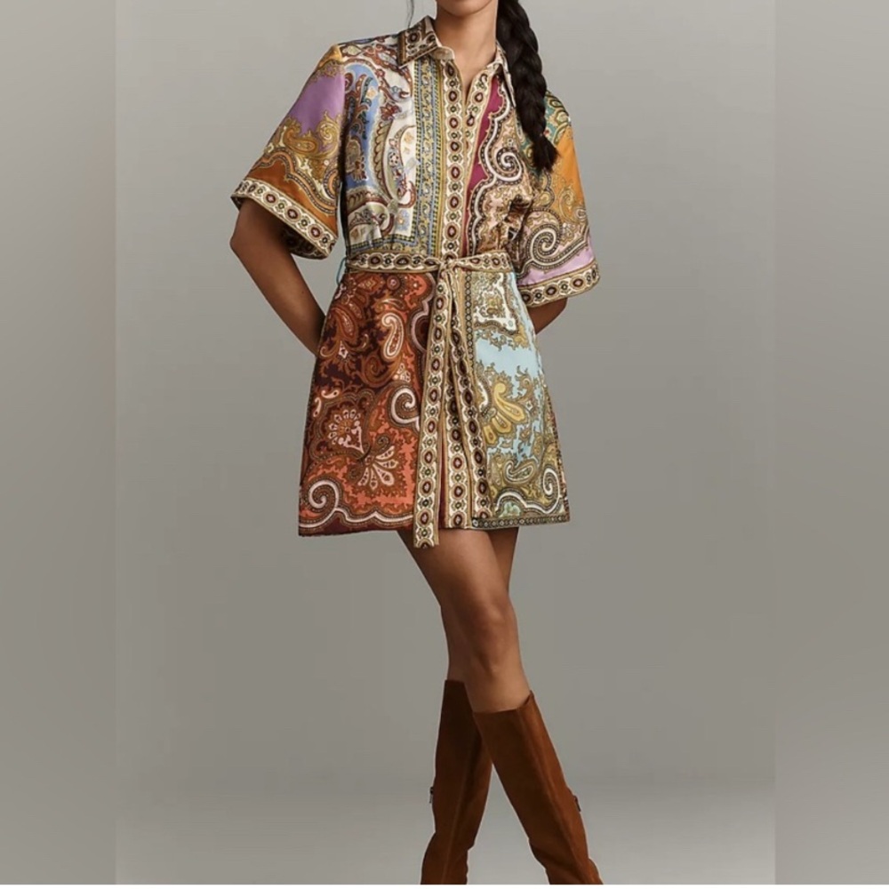 NWT alemais clemenza mini dress
